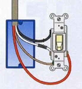 red wire for light switch